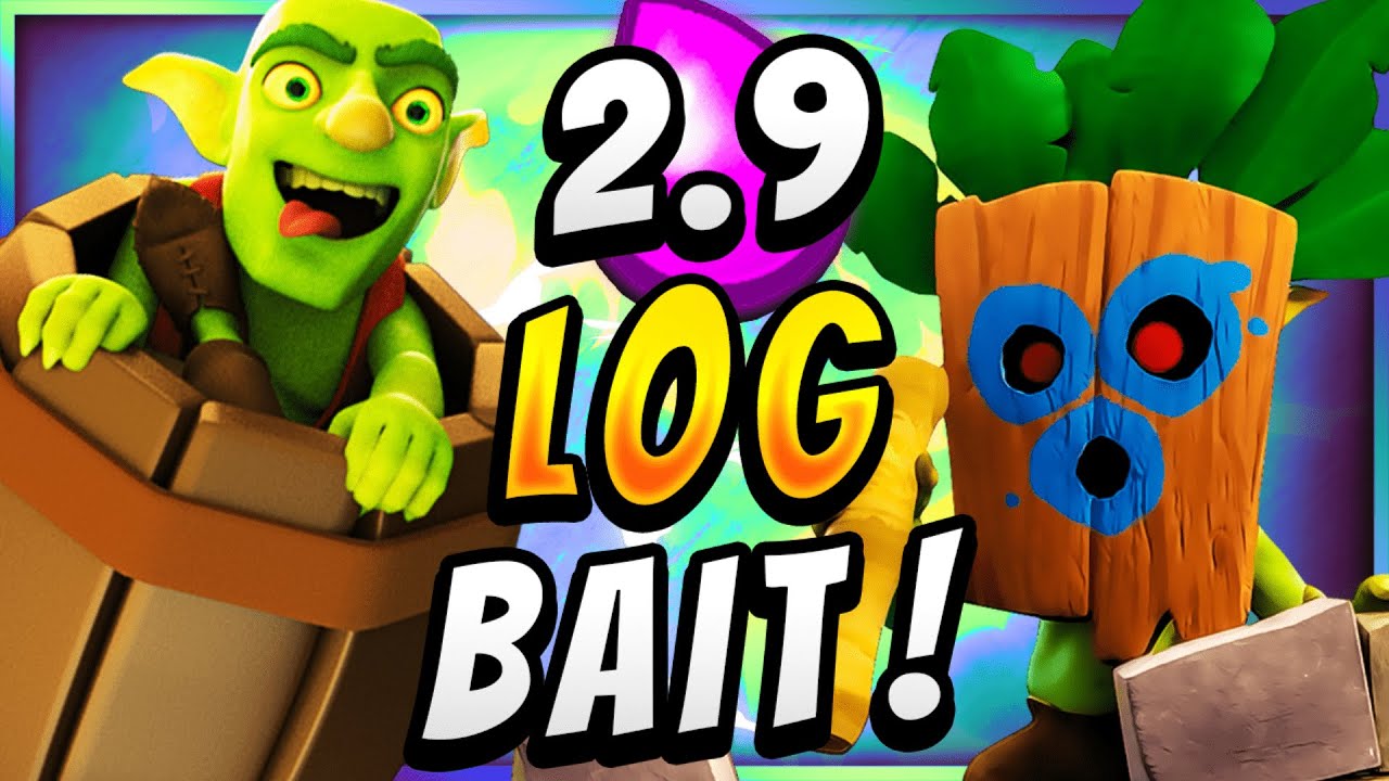 SirTagCR: #1 BEST LOG BAIT DECK for NEW CLASH ROYALE META! - RoyaleAPI