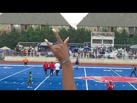 Macavion Hill 2nd Leg(LimeGreen) 12u 4x100 Meter Relay IBTT Blazers