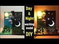 Day And Night Working Model Illuminated Sun And Moon Model DIY Project Diyas Funplay