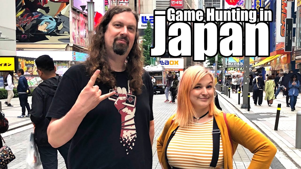 Metal Jesus in JAPAN - Game Hunting in Tokyo (Part1)
