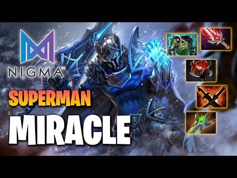 Nigma.Miracle Sven Superman - Dota 2 Pro Gameplay