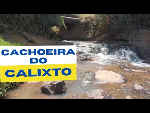 Cachoeira do Calixto em Rio Novo