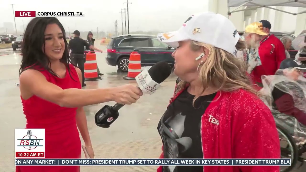 American Patriots Brave the Rain to Share Why They Support President Trump - 10/27/26