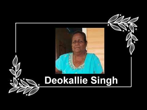 Death Announcement - Deokallie Singh