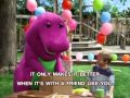Barney Being Together With Friends Song