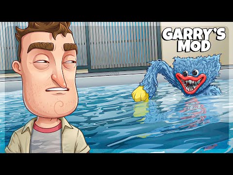 Huggy Wuggy is Hiding in The POOLS in Garry's Mod!