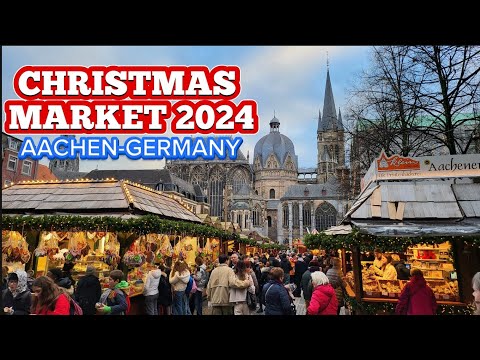 Aachen, Germany Christmas Market // Weihnachtsmarkt 2024 // RUNDGANG am 28. November 2024