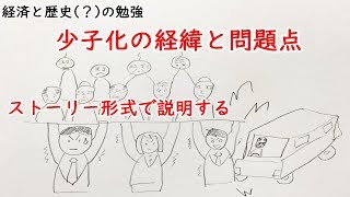 少子高齢化で見える日本の問題点[日本の歴史/経済の勉強]