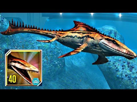 MOSASAURURS GEN 2 Max Level 40  - Jurassic World The Game