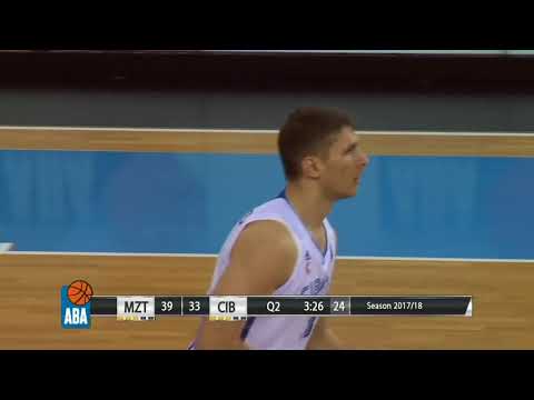 ABA Liga 2017/18 highlights, Round 5: MZT Skopje Aerodrom - Cibona (23.10.2017)