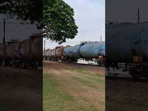 Trem em Marialva-PR composição misto locomotivas ES43BBI. 07/09/2025 #train #ferrovia #railway