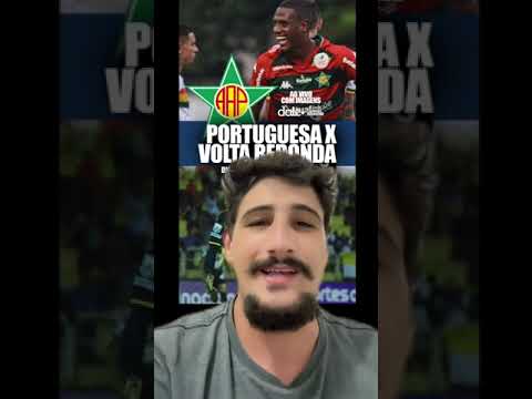 PORTUGUESA X VOLTA REDONDA NO CANAL DANIEL BRAUNE!