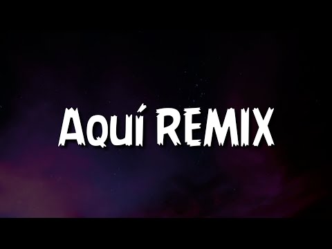 AriBeatz, Ozuna, Morad, Soolking - Aquí REMIX (Letra/Lyrics)