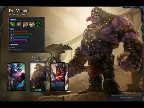 Executioner Mundo Skin Spotlight Gameplay 1080p HD