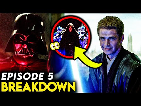 OBI WAN KENOBI Episode 5 Breakdown & Review - WOAH.. Hmm!