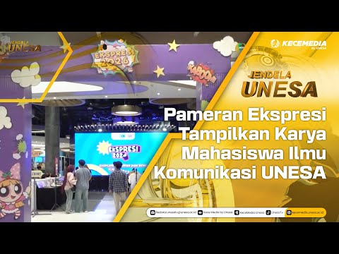 UNESA WINDOW: Expression Exhibition Showcasing the Work of UNESA Communication Science Students