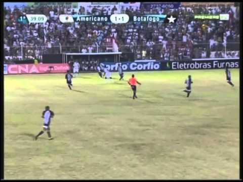 Americano 2 x 4 Botafogo Campeonato Carioca 2012