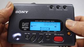 Video thumbnail for SONY TCD-D7 by Miyamoto Yukio