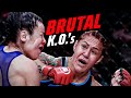 MOST BRUTAL FINISHES | Women's MMA - BELLATOR MMA