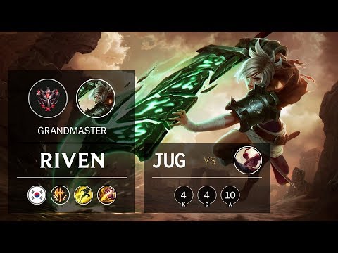 Riven Jungle vs Lee Sin - KR Grandmaster Patch 9.15