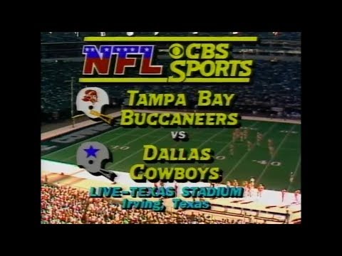 21.11.1982 Tampa Bay Buccaneers gegen Dallas Cowboys