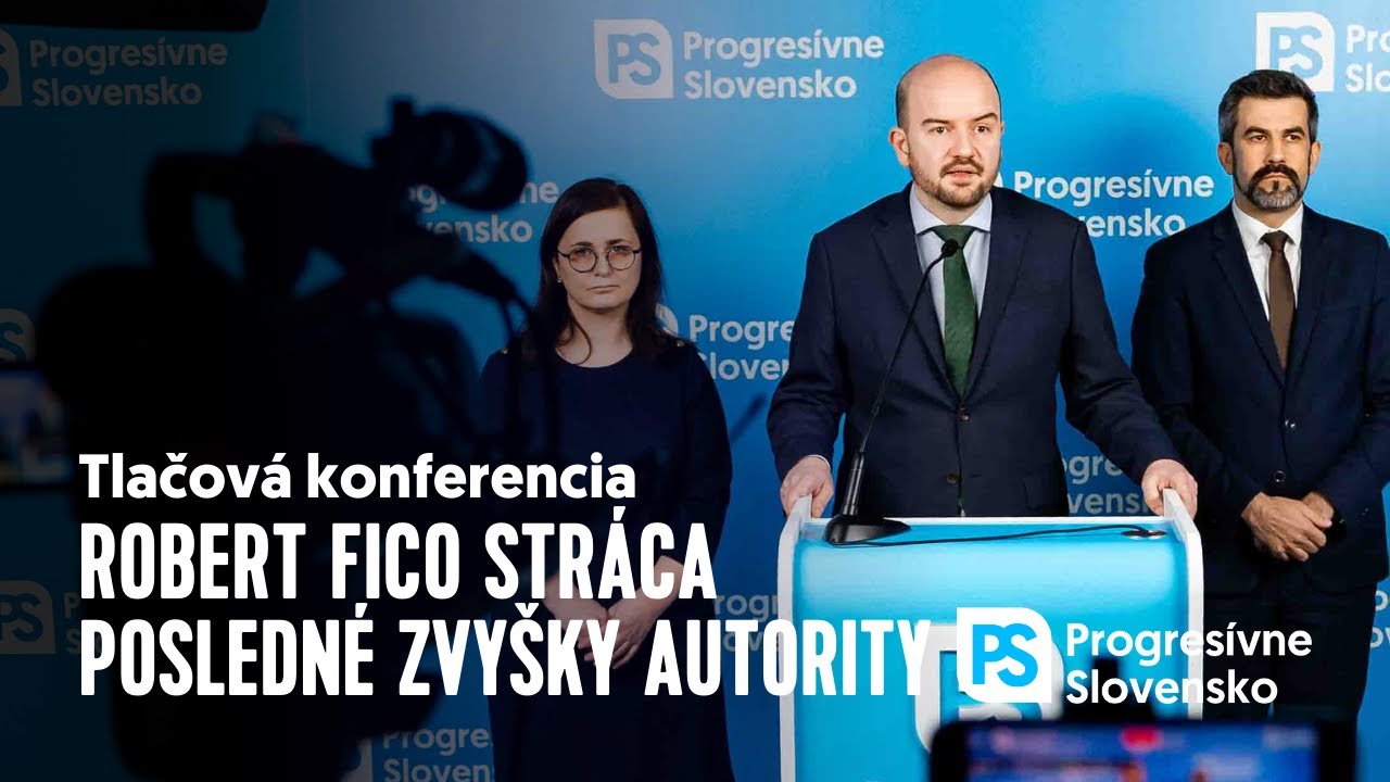 Robert Fico stráca posledné zvyšky autority | Tlačová konferencia PS, 27. február 2025