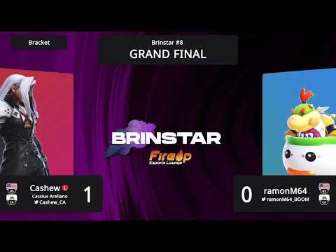 Cashew (Sephiroth) vs ramonM64 (Bowser Jr.) - Brinstar #8 Grand Finals