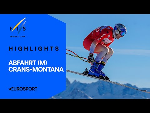 Olympia-Generalprobe in Crans-Montana | Highlights deutsch | Abfahrt | Ski-Weltcup 2025/26
