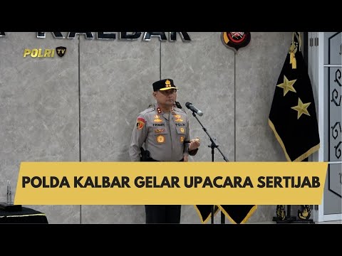 POLDA KALBAR GELAR UPACARA SERTIJAB