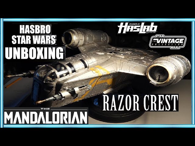 Vídeo relacionado con Bandai Hobby - Star Wars: The Mandalorian y Grogu - #19 Razor Crest Kit de modelo de vehículo