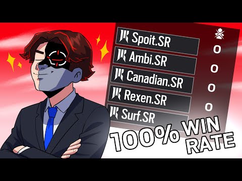 HOW A PRO R6 TEAM DOMINATES RANKED  (100% WINRATE)