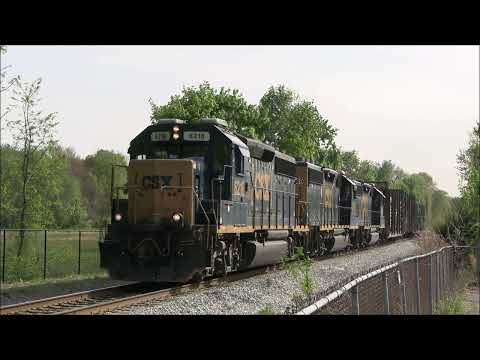 CSX L006 and L007 on the Middleboro Secondary - 5/2023