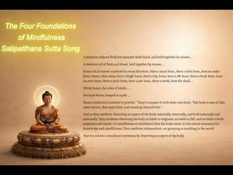 The Four Foundations of Mindfulness | Satipatthana Sutta Song