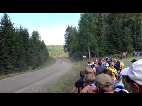 Oleksii Kikireshko almost off Wrc Finland 2013