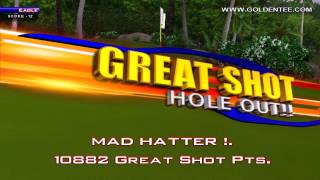 preview picture of video 'Golden Tee Great Shot on Pearl Lagoon!'