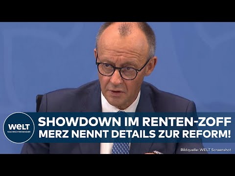 RENTEN-PAKET: Details von Merz! Das steht nun im Entwurf von Union und SPD für den Bundestag