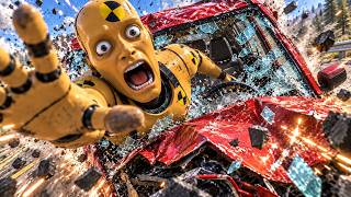 ACIDENTES REALISTAS COM IA | BeamNG.drive
