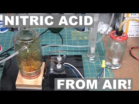 Making Nitric Acid From Air - Elementalmaker
