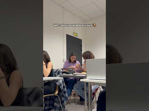 Pourtant la raclette c’est chaleureux 🤣 . . . . #humour #école #prank #drole #raclette