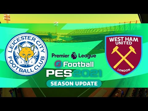 eFootball PES 2021 | Leicester City vs West ham - Premier League 20-21 Matchday 4 | Gameplay PC