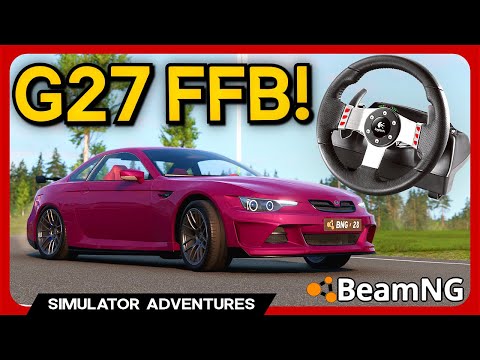 Logitech G27 Force Feedback Setup BeamNG COMPLETE GUIDE (2023)
