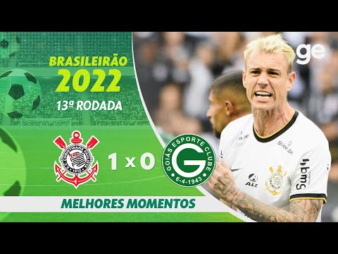Gols e lances de Corinthians x Goiás