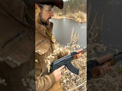 Shooting AK47 for the first time🙄🤣 #shorts #viral #ak47 #antique