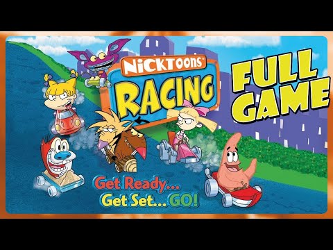 NickToons Racing 2000 (PC) - 1440p60 FULL GAME Walkthrough - No Commentary