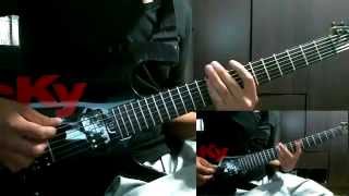 cKy - Inhuman Creation Station (Dual Guitar Cover Intrumental)