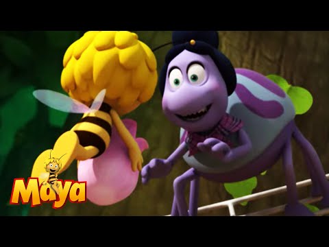Thekla The Spider Tries To Trick Maya! - Maya the bee🍯🐝🍯