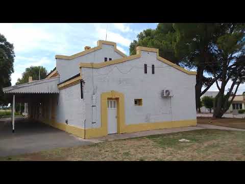 Estacion saliquelo Ferrocarril sarmiento EX FCO ramal Pehuajó - tres lomas - cereales Activo Cargas