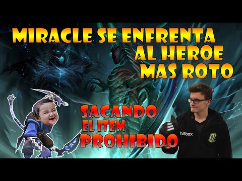 MIRACLE CON DIVINE RAPIER VS UN INSANE RIKI GODADICO DOTA