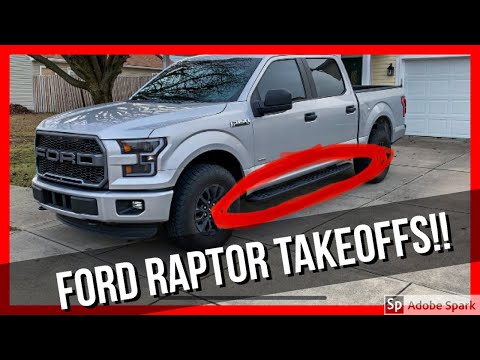 Ford RAPTOR OEM Side Step Install & Review