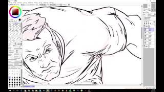 Scott Pilgrim (Evil Exes) - Time Lapse | Illustration Part 1